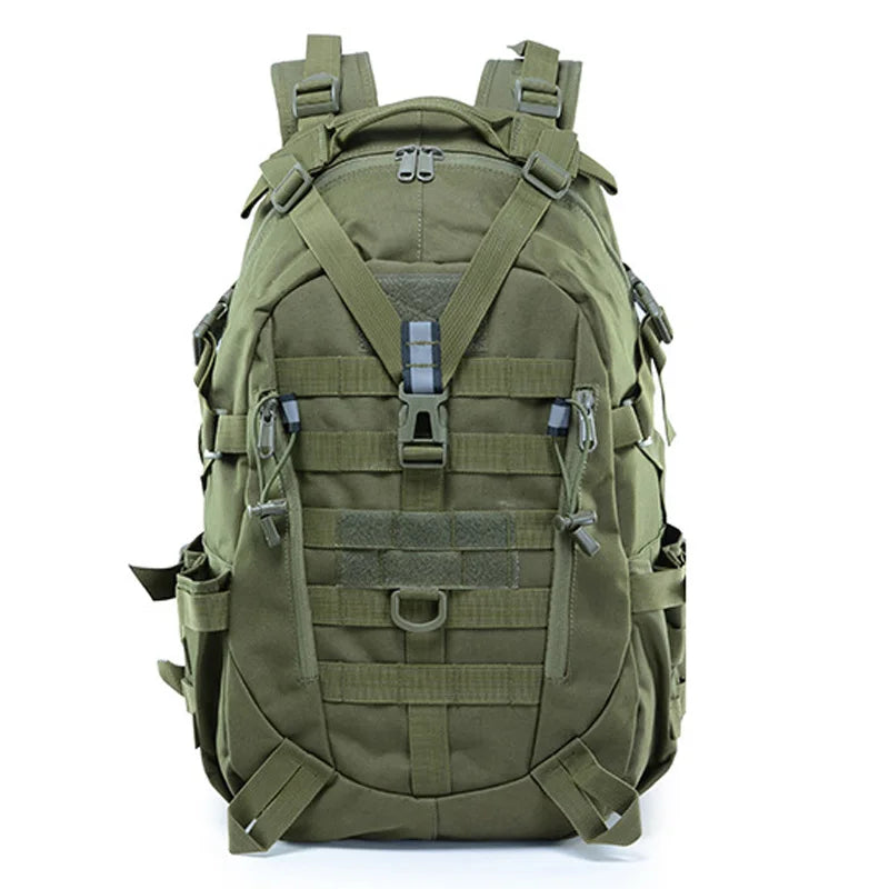 Durable Tactical Sling Backpack – Water-Resistant Oxford Rucksack with MOLLE System for Outdoor Adventure