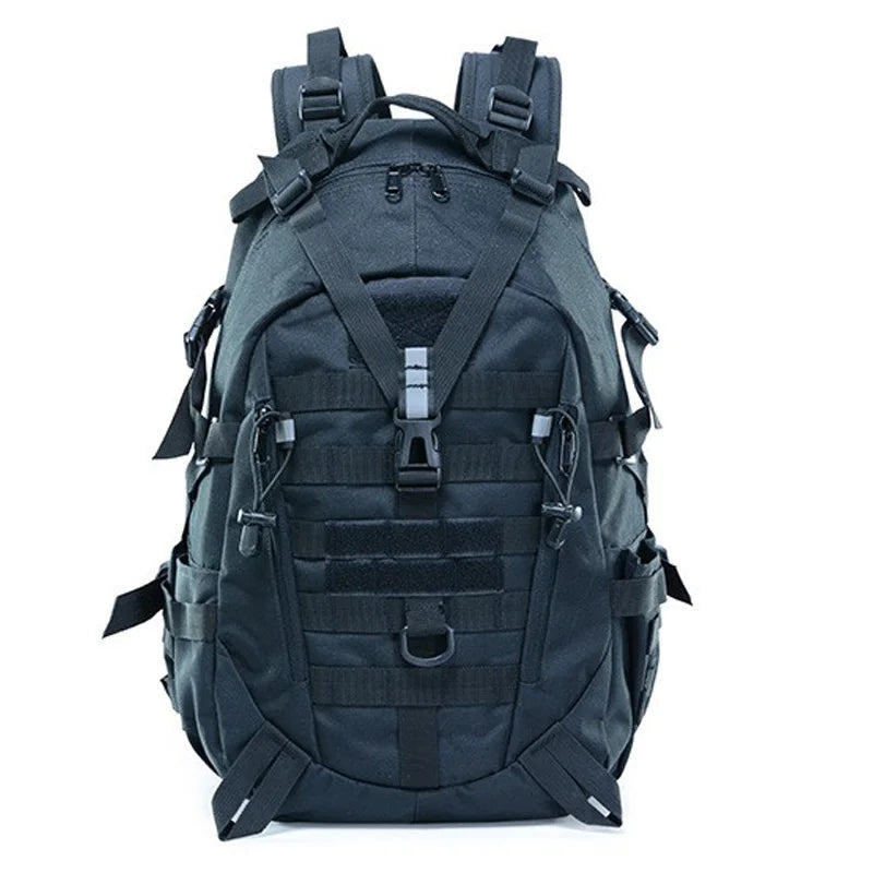 Durable Tactical Sling Backpack – Water-Resistant Oxford Rucksack with MOLLE System for Outdoor Adventure