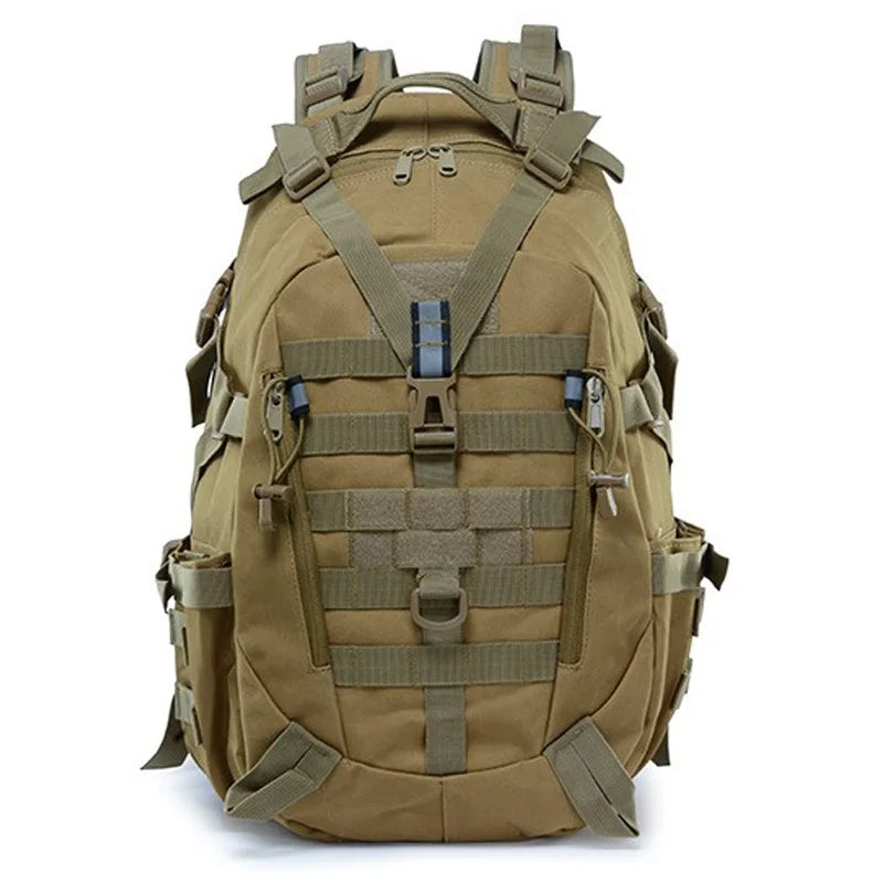Durable Tactical Sling Backpack – Water-Resistant Oxford Rucksack with MOLLE System for Outdoor Adventure