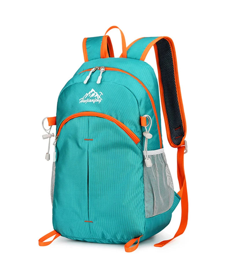Portable Foldable Backpack for Day Hiking, Climbing, Biking-Lightweight Travel Bag Water Resistant