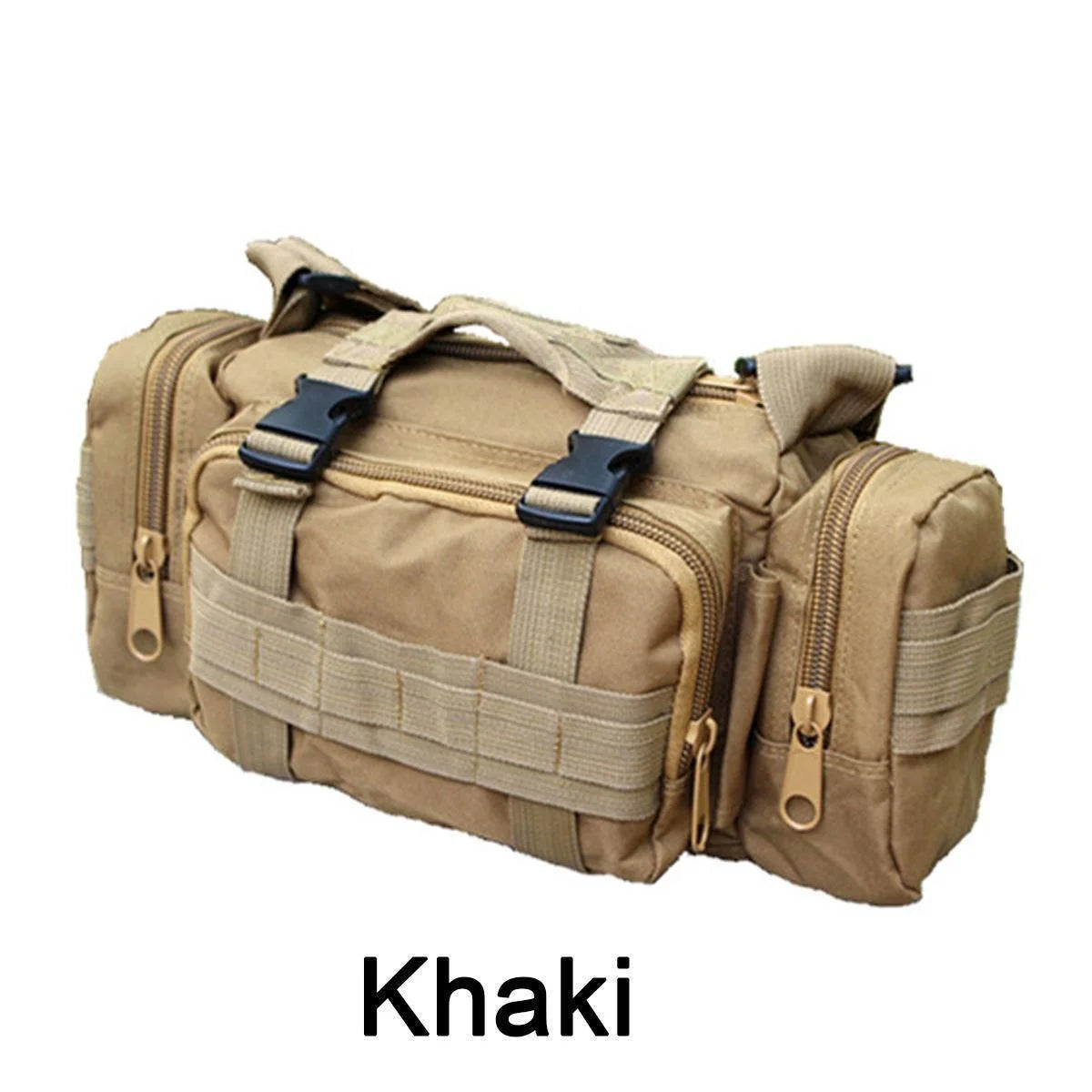 Durable 3–5L Water-Resistant Waist Pack – Multi-Pocket Crossbody & Hip Bag for Travel, Hiking & Everyday Use