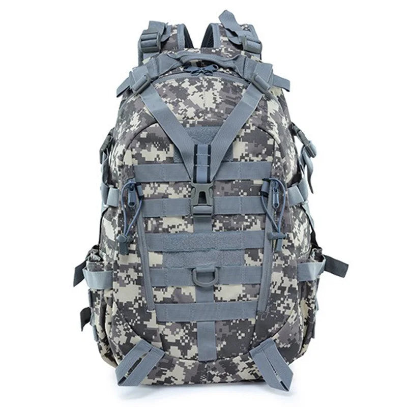 Durable Tactical Sling Backpack – Water-Resistant Oxford Rucksack with MOLLE System for Outdoor Adventure