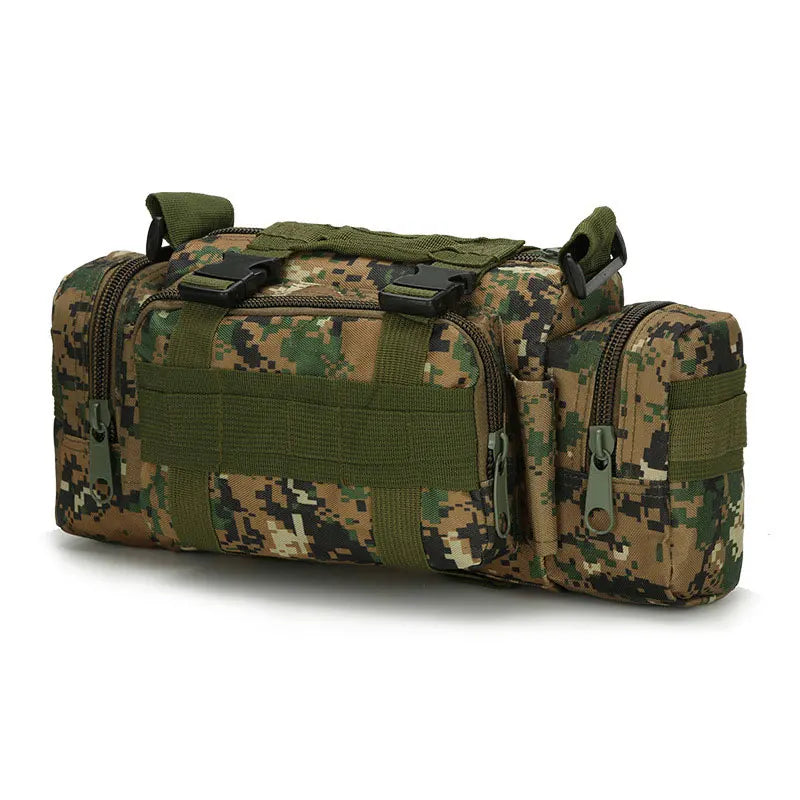 Durable 3–5L Water-Resistant Waist Pack – Multi-Pocket Crossbody & Hip Bag for Travel, Hiking & Everyday Use