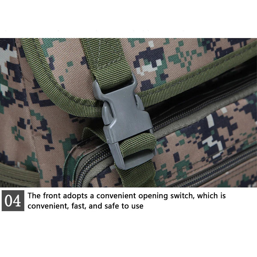 Durable Oxford Hunting Backpack – Lightweight Outdoor Daypack with 8 Color Options