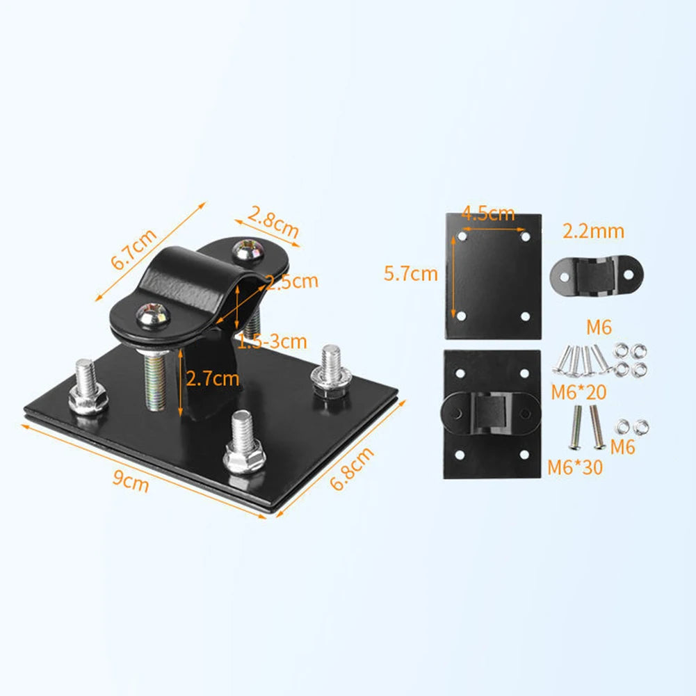 Bike Basket Fixed Holder Mount Fixing Bracket For Scooter EbikeBicycle Accessory Panniers Brackets Bicycle Basket Fixing