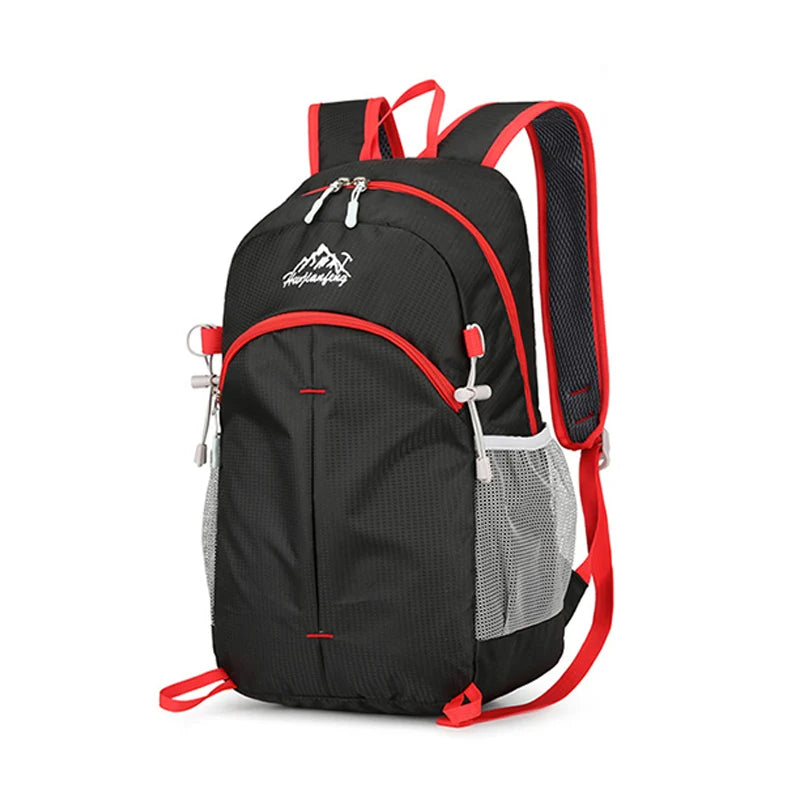 Portable Foldable Backpack for Day Hiking, Climbing, Biking-Lightweight Travel Bag Water Resistant