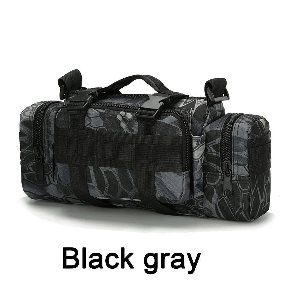 Durable 3–5L Water-Resistant Waist Pack – Multi-Pocket Crossbody & Hip Bag for Travel, Hiking & Everyday Use