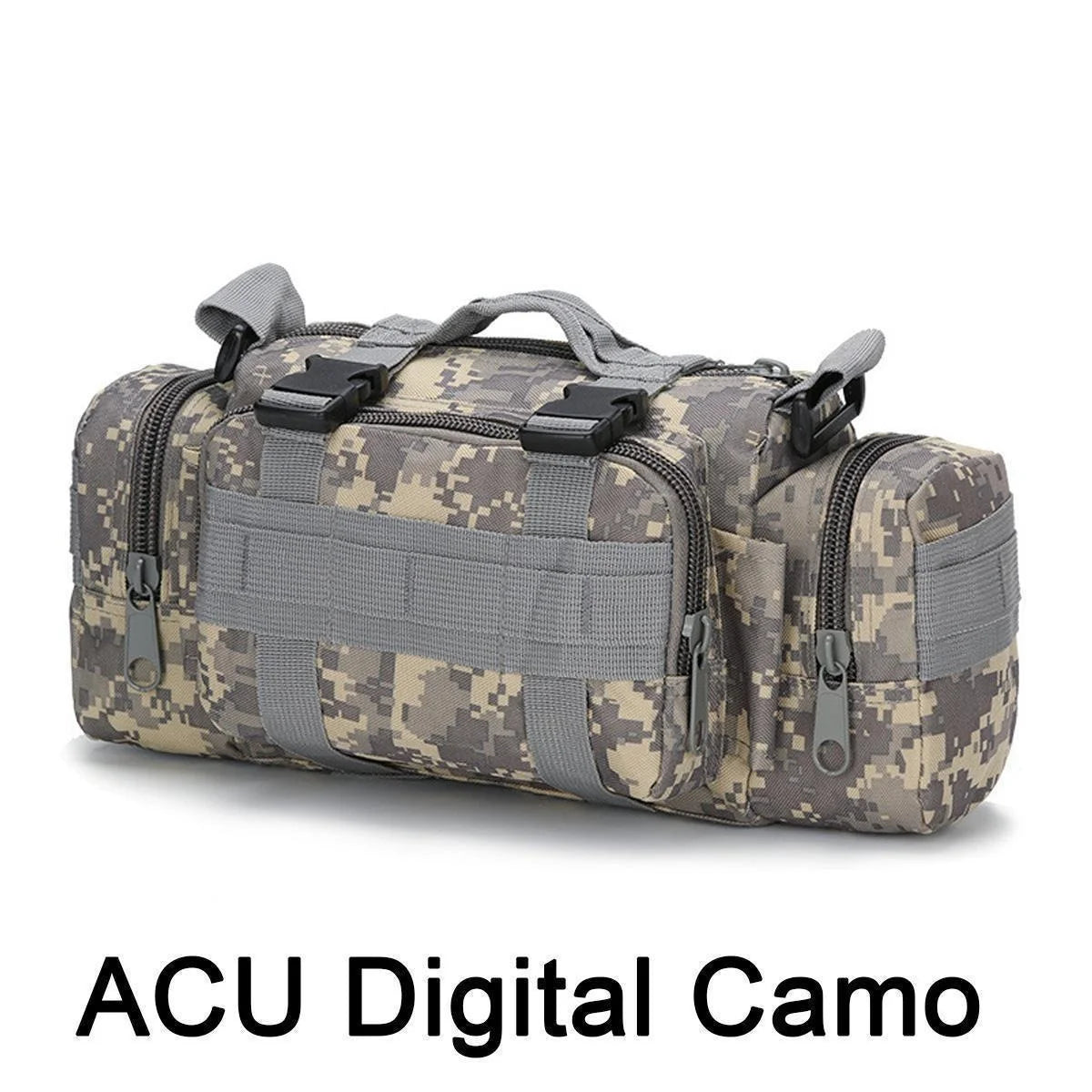 Durable 3–5L Water-Resistant Waist Pack – Multi-Pocket Crossbody & Hip Bag for Travel, Hiking & Everyday Use