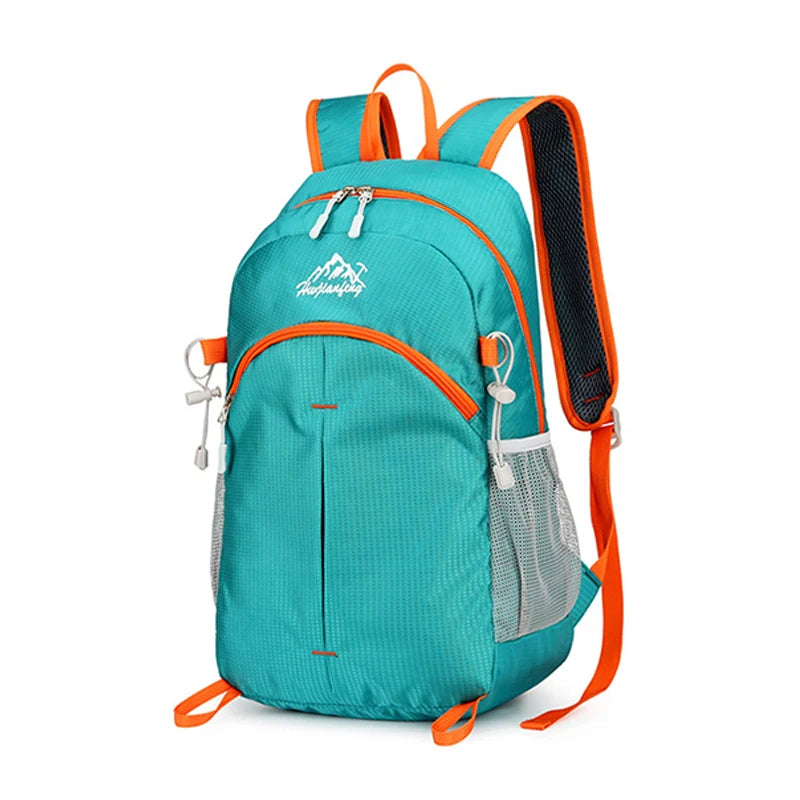 Portable Foldable Backpack for Day Hiking, Climbing, Biking-Lightweight Travel Bag Water Resistant