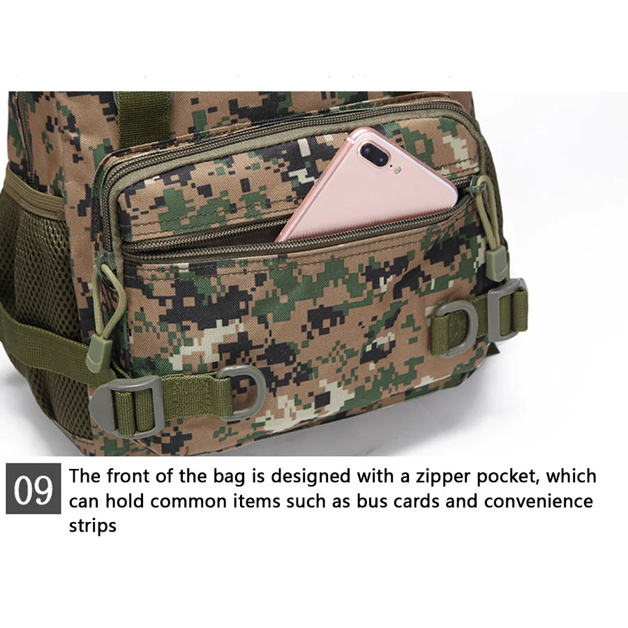 Durable Oxford Hunting Backpack – Lightweight Outdoor Daypack with 8 Color Options