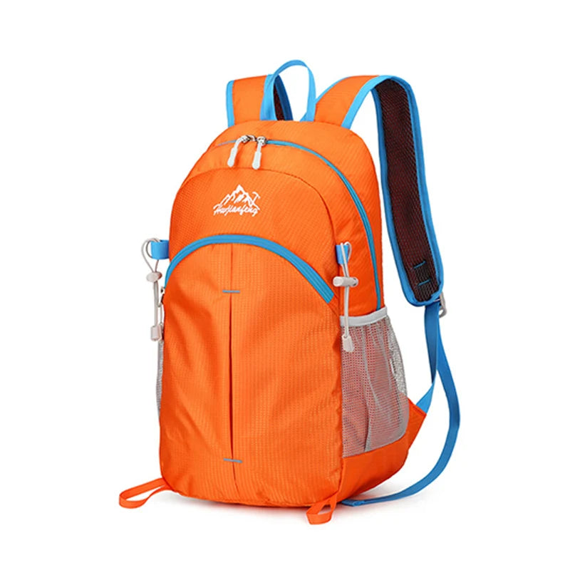 Portable Foldable Backpack for Day Hiking, Climbing, Biking-Lightweight Travel Bag Water Resistant