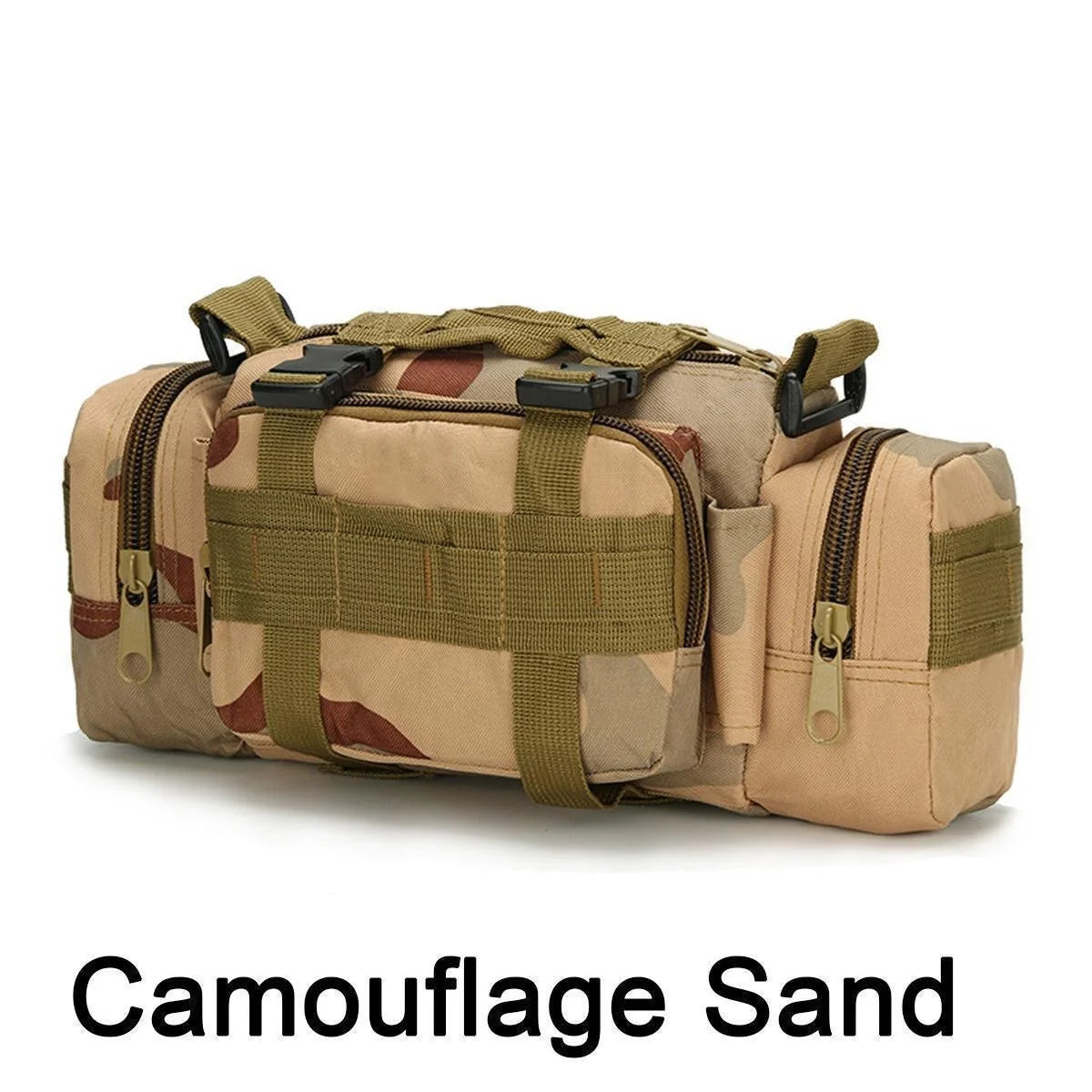 Durable 3–5L Water-Resistant Waist Pack – Multi-Pocket Crossbody & Hip Bag for Travel, Hiking & Everyday Use