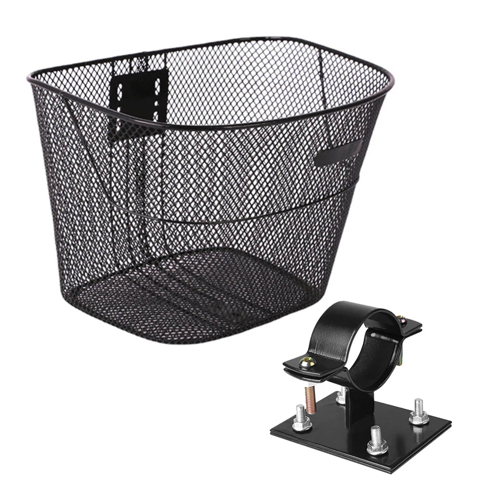 Bike Basket Fixed Holder Mount Fixing Bracket For Scooter EbikeBicycle Accessory Panniers Brackets Bicycle Basket Fixing