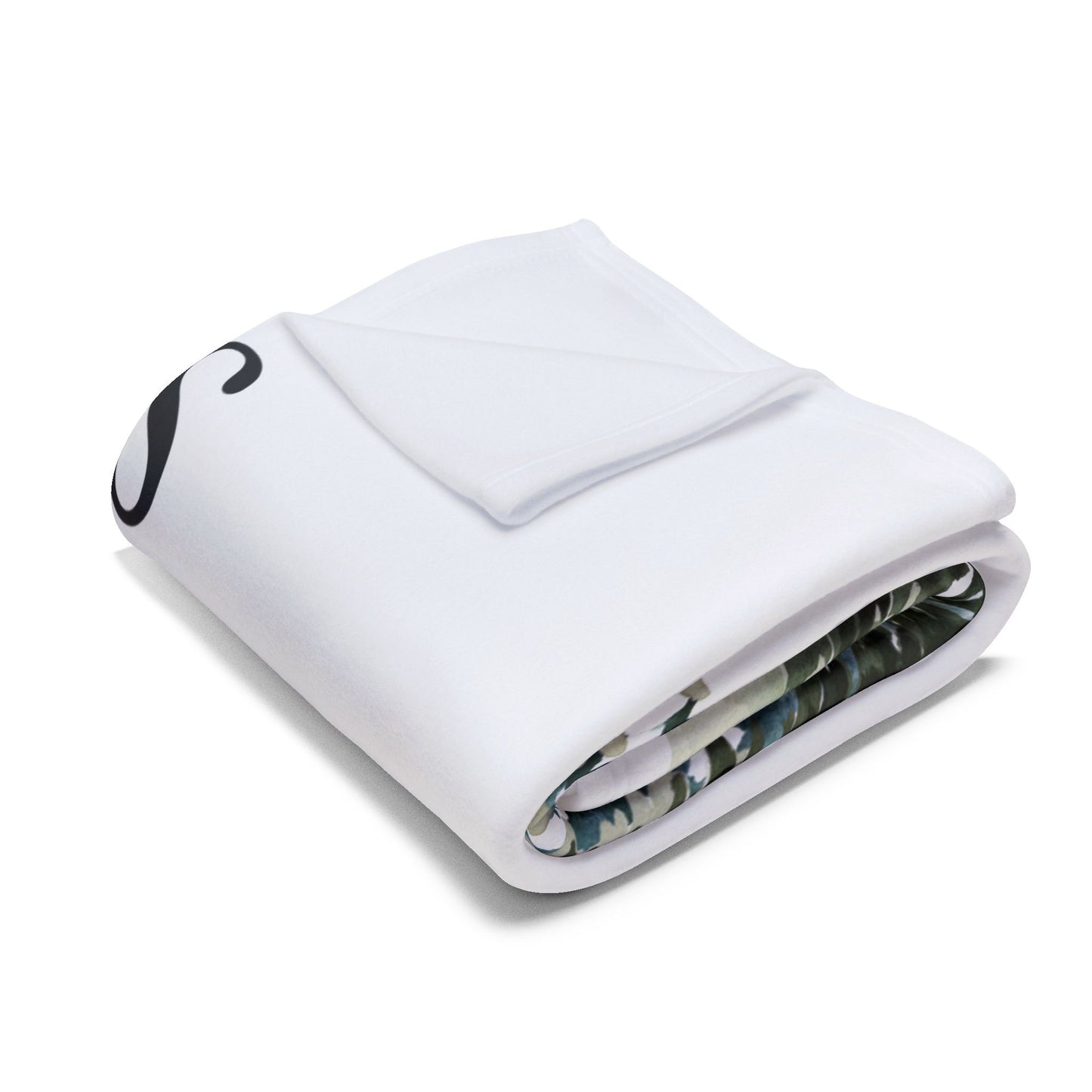 Personalized Woodland Themed Fleece Blanket