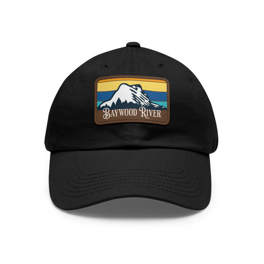 Retro BR|OG Dad Hat| Leather Patch