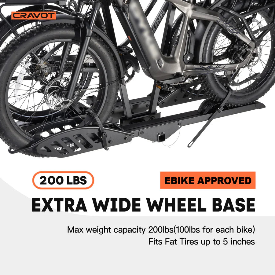 CRAVOT CyberRack E1 Hitch Bike Rack