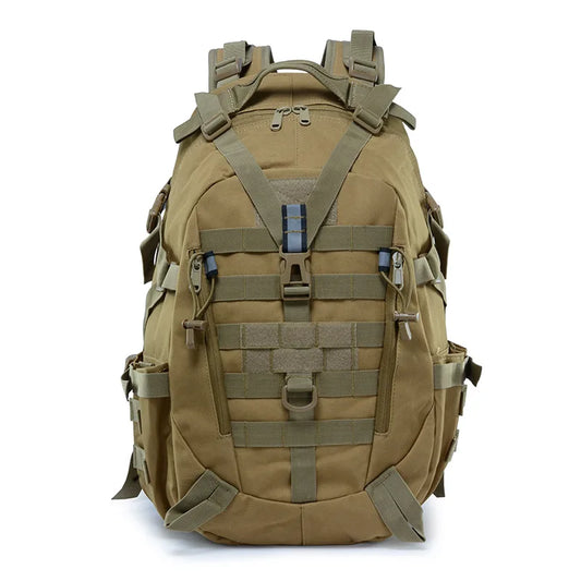 Durable Tactical Sling Backpack – Water-Resistant Oxford Rucksack with MOLLE System for Outdoor Adventure
